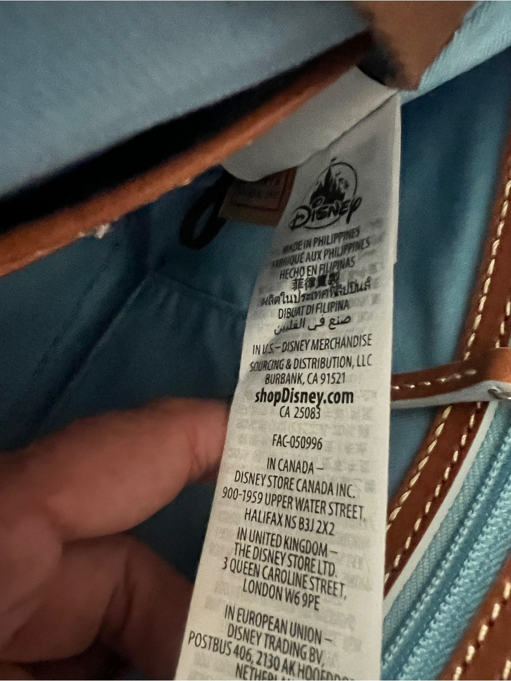 Disney Dooney & Bourke Pixar Maps Tote 2022 - Picture 9 of 9